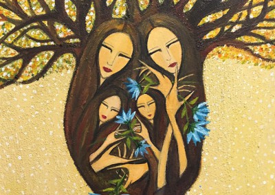 Ñañaykuna | Mis Hermanas | 24 x 30 | Copyright URPI