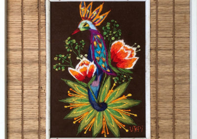 Pajaro mistico | Mystischer Vogel | 25 x 29 | Copyright URPI