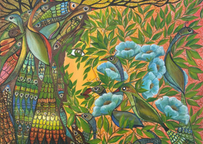 Pachamama | Mutter Erde | 80 x 80