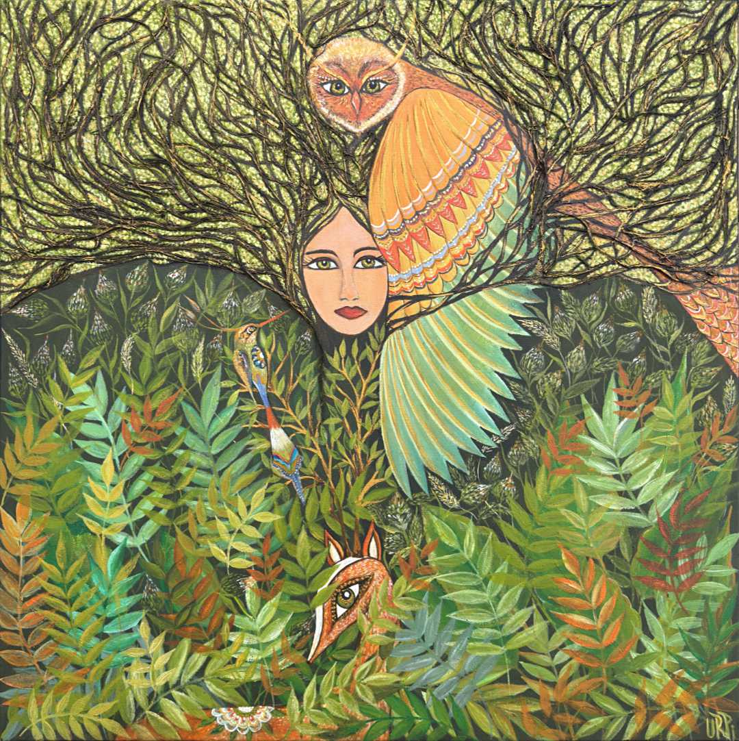 Chaskasisa | Sternenblume | 60 x 70 | Copyright URPI