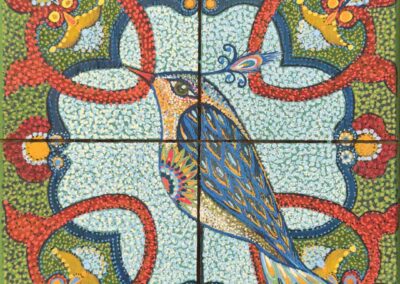 Alas azules | Blaue Flügel | 20 x 20 | Copyright URPI, 2020